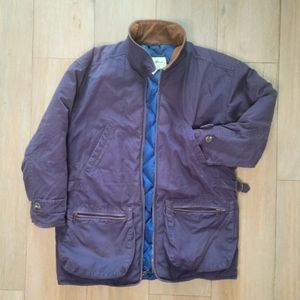 Eddie Bauer Mens Goose Down Puffer Jacket, Zip-up, Small, Blue